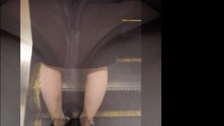 逆さ撮り 撮影の現場347可愛いリクスーjdさんのピンクレース付パンティーが食い込んでます voyeur jp 02