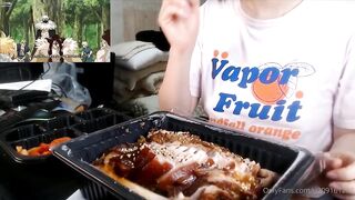 탈의하고 애니보며 야식먹는 오덕녀 korean porn vip