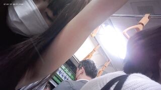 可愛い大学生の生腋 生脇 生ワキ ② voyeur jp
