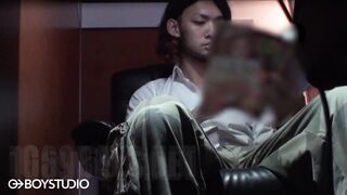 BOY STUDIO – BOY 670 – ヒゲのワイルドイケメンのシコシコを覗いちゃった! gays