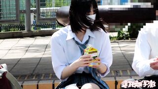 青チェックと彼氏のラブラブの隙きを写撃 voyeur jp