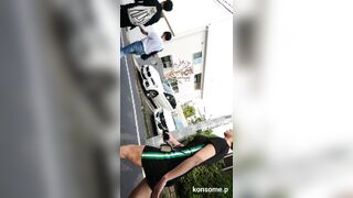 紺染01 筋肉質金髪巨乳 ド派手ギャル おまけ voyeur jp