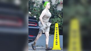 Billie Eilish Running Boob Bounce Slo-Mo Video Leaked - OnlyFans Leak